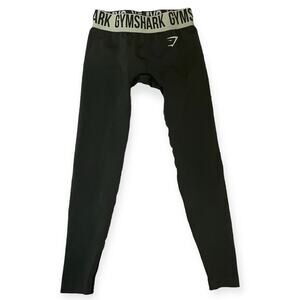 Gymshark Green Active Gym Workout Lifting Yoga Hiking Cycling Leggings Size XS
